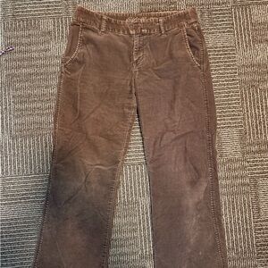 Eddie Bauer Chocolate Corduroy Trousers